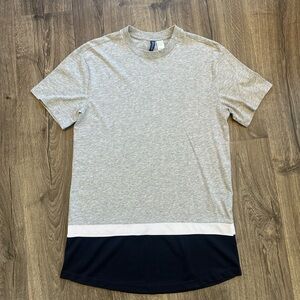 Men's H&M Mesh Bottom T-Shirt